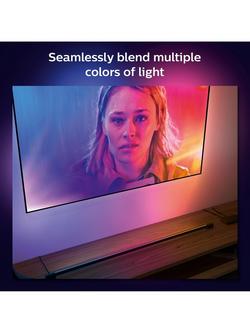 Philips Hue Play Gradient Smart Lighting Adjustable Colour Changing LED Light Tube Large, 14W, 125cm, Black - view 2, Black