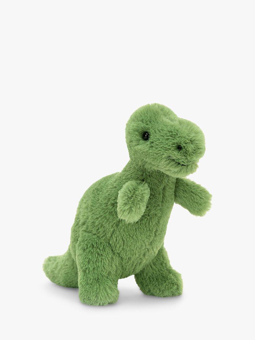 Jellycat Fossilly T-Rex Dino Soft Toy, Small