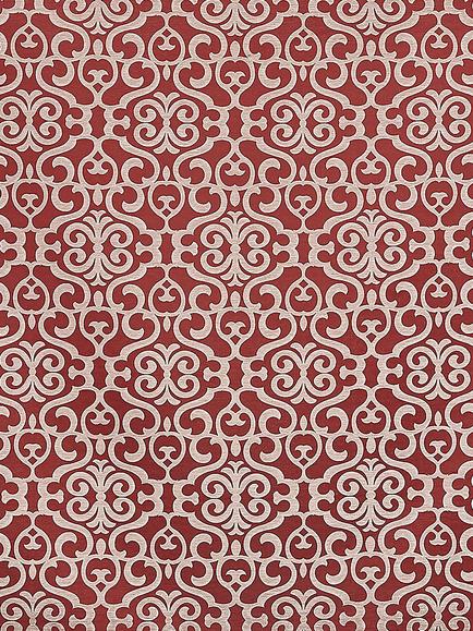 Prestigious Textiles Bellucci Made to Measure Curtains or Roman Blind, Cardinal, Cardinal