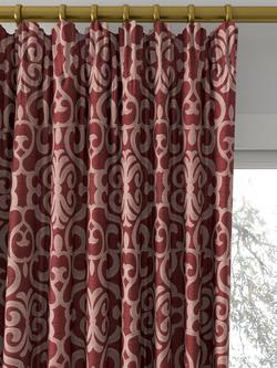 Prestigious Textiles Bellucci Made to Measure Curtains or Roman Blind, Cardinal - view 2, Cardinal