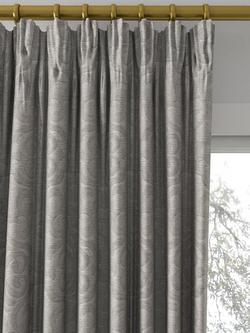 Prestigious Textiles Bellucci Made to Measure Curtains or Roman Blind, Feather - view 2, Feather