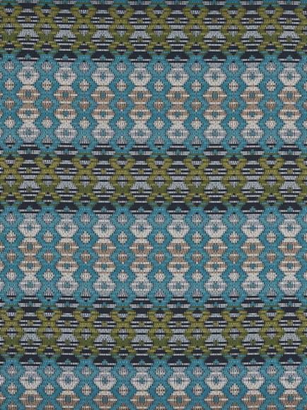 Prestigious Textiles Zebedee Made to Measure Curtains or Roman Blind, Lagoon, Lagoon