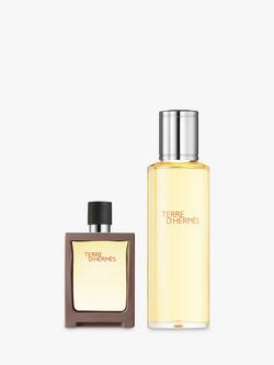 Hermès Terre d'Hermès Eau de Toilette 30ml + 125ml Refill, 