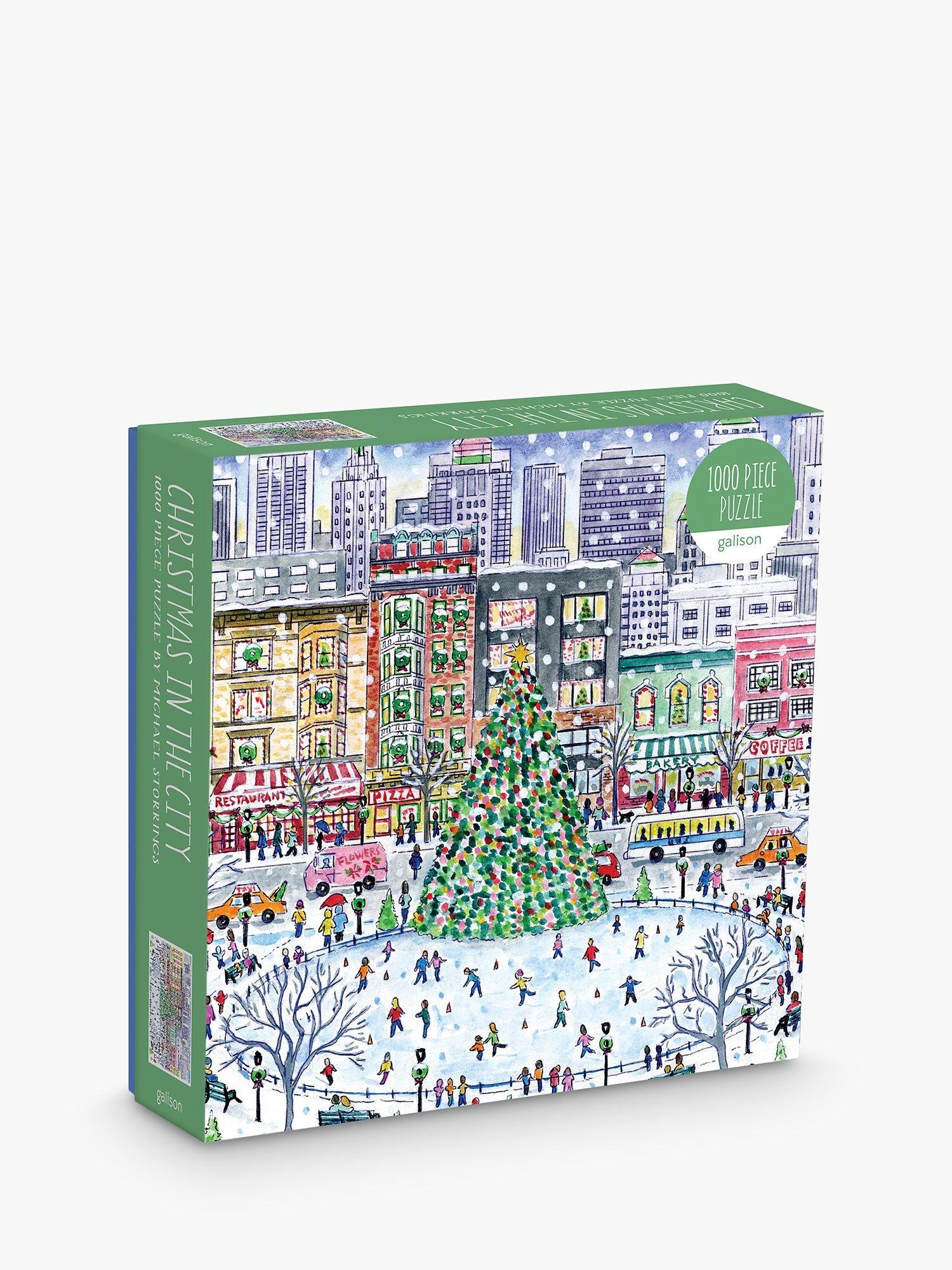 Galison Christmas in the City Jigsaw Puzzle, 1000 Pieces