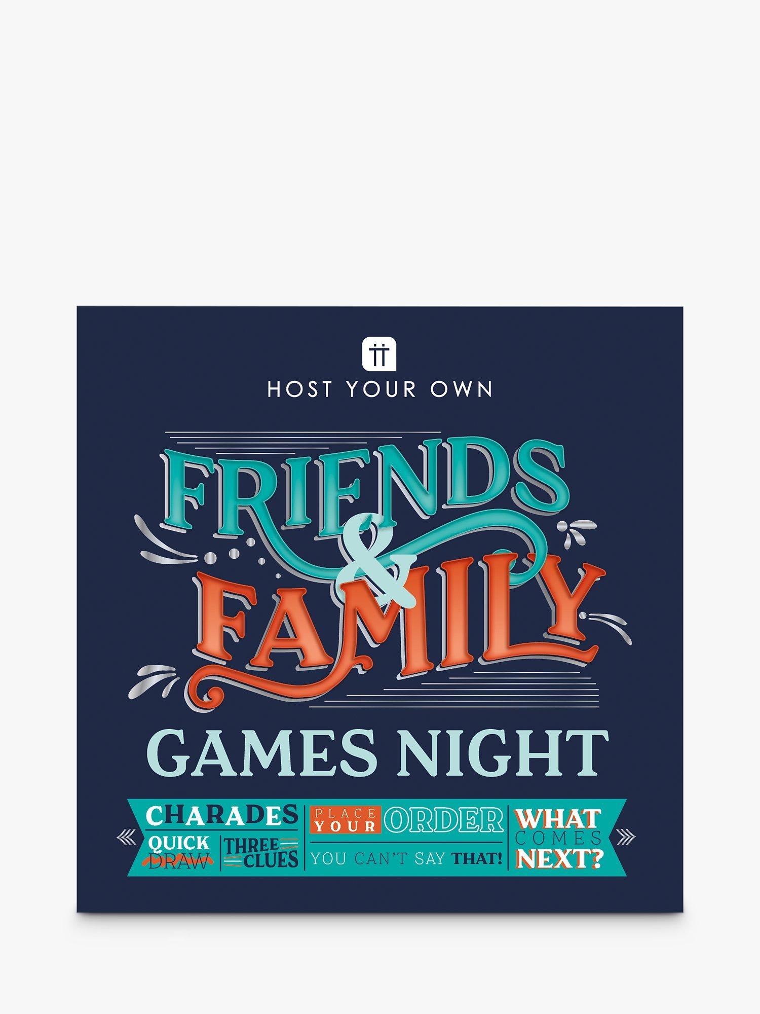 Talking Tables Friends & Family Board Games Night