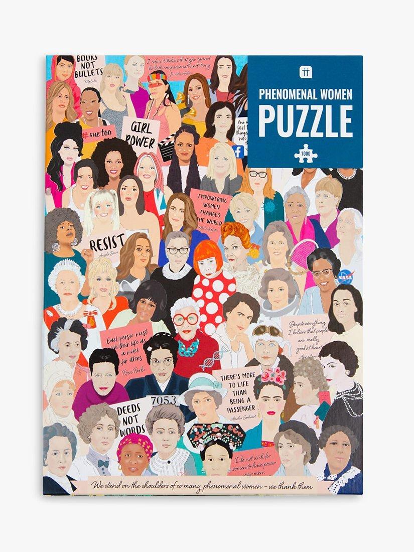 Talking Tables Phenomenal Women Jigsaw Puzzle, 1000 Pieces