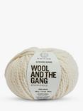 Wool And The Gang Alpachino Merino Chunky Yarn, 100g, Ivory White