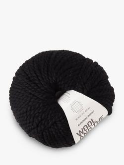 Wool And The Gang Alpachino Merino Chunky Yarn, 100g - view 2, Space Black