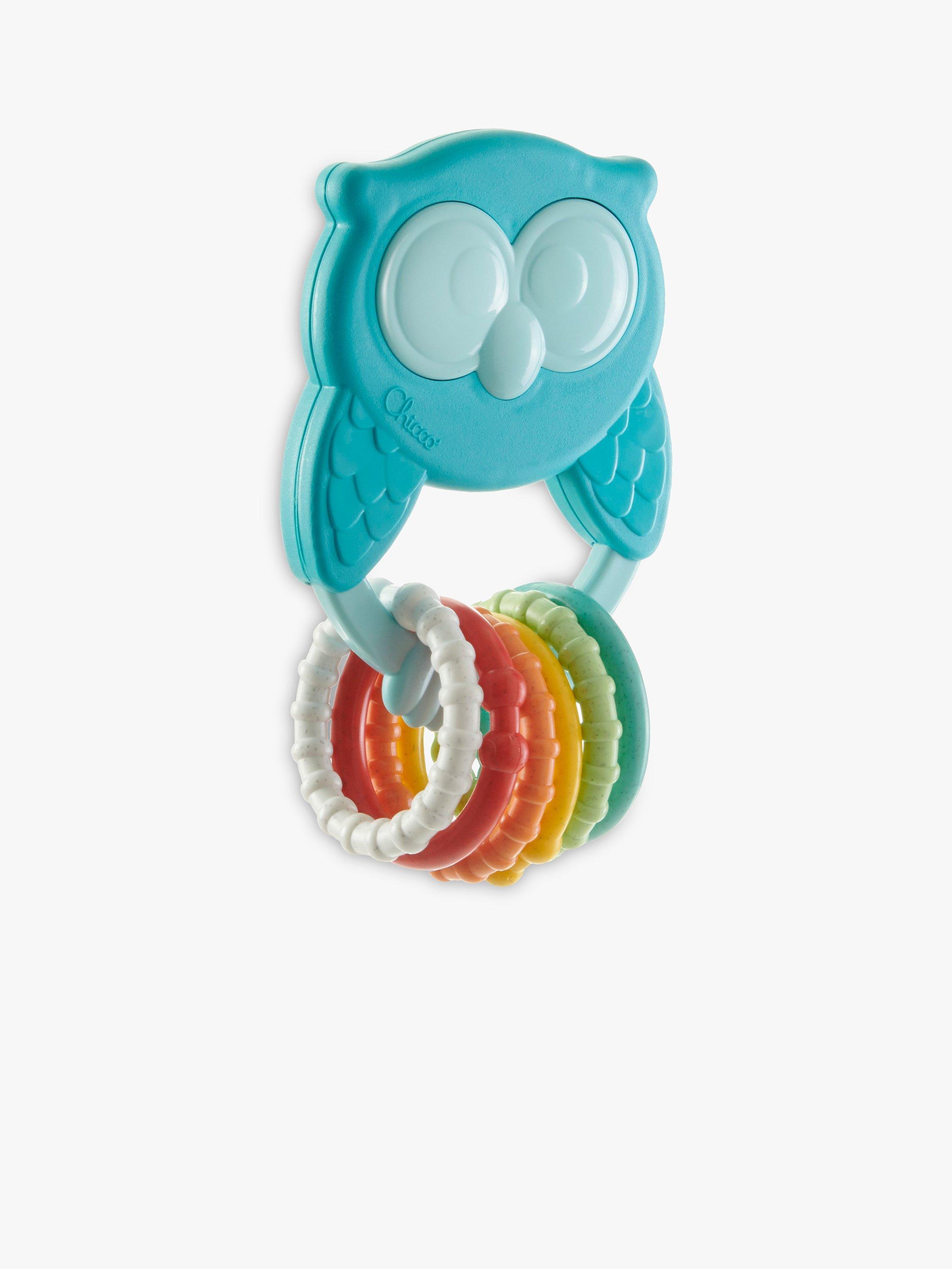 Chicco Owly Rattle, Blue/Multi