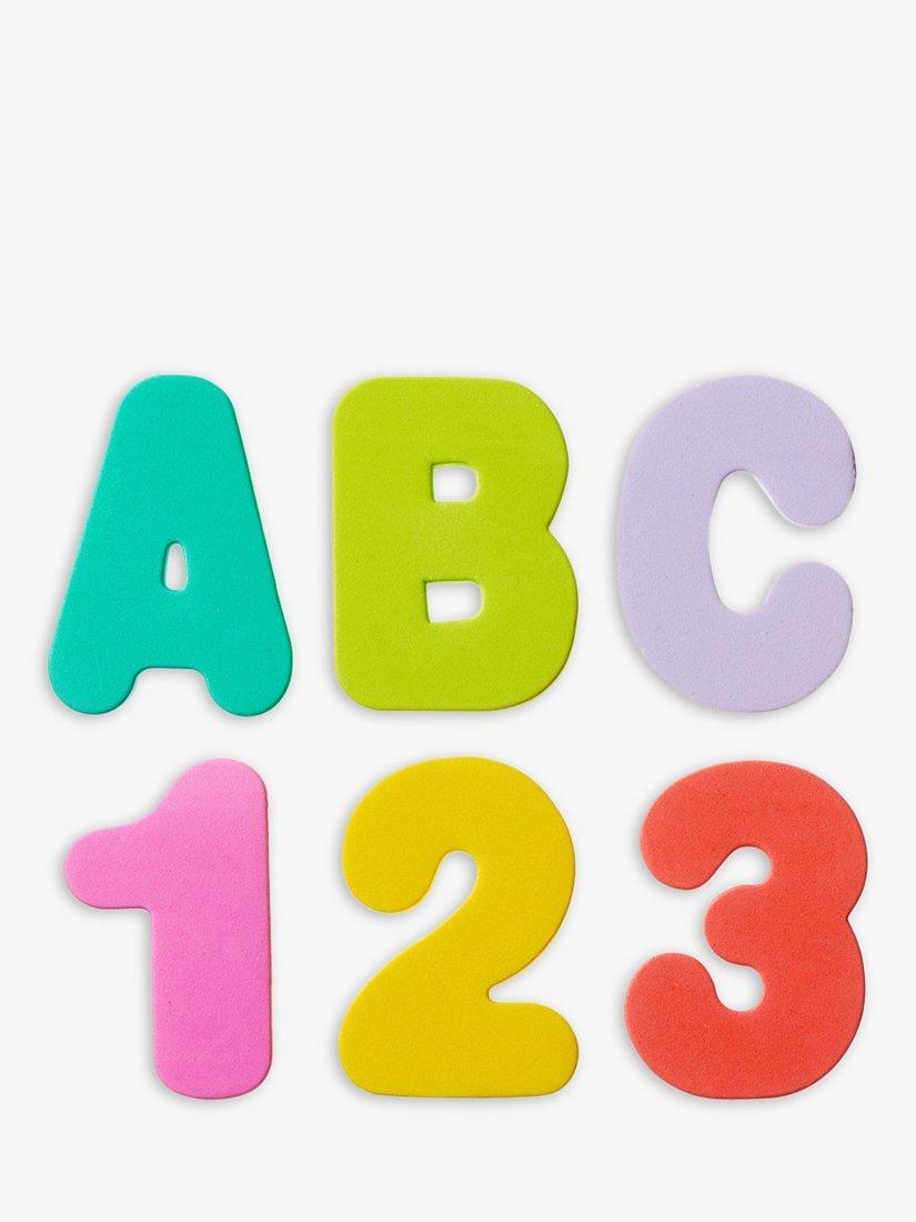 Vital Baby Splash Alphabet & Numbers Bath Toy, Multi