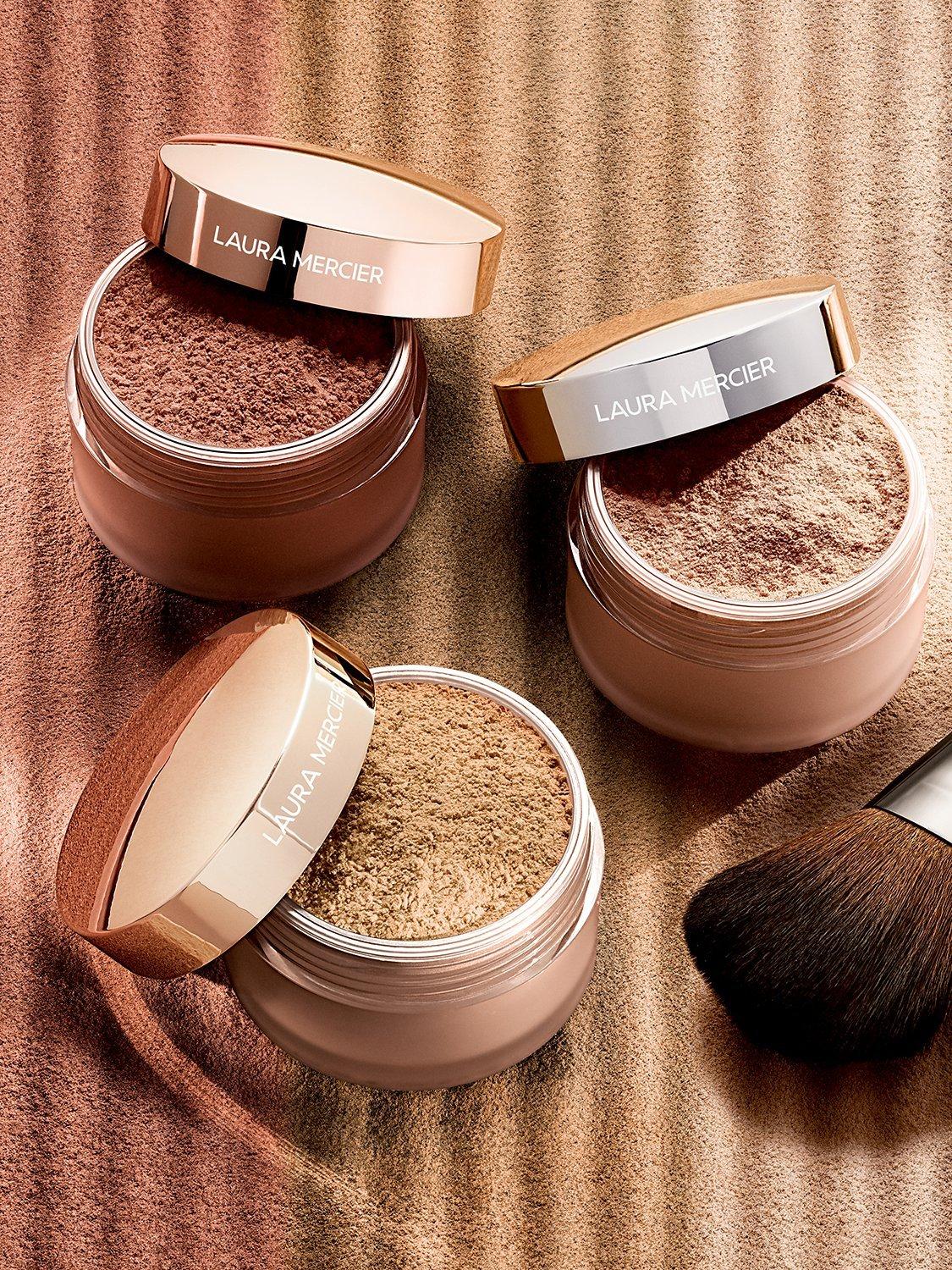 Product image 6 of 6, which shows Laura Mercier Translucent Loose Setting Powder Light Catcher, Cosmic Rose