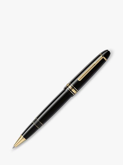 Montblanc Meisterstück Gold-Coated LeGrand Rollerball Pen, Black, Black