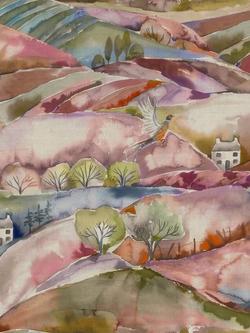 Voyage Ambleside Furnishing Fabric, Russet