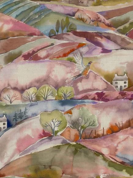 Voyage Ambleside Furnishing Fabric, Russet