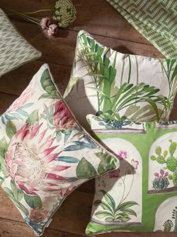 Sanderson Palmhouse Cushion - view 2, Botanical