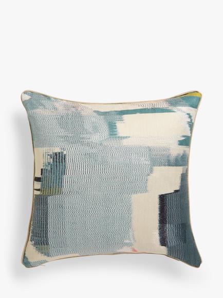 Harlequin Perspective Cushion, Peony