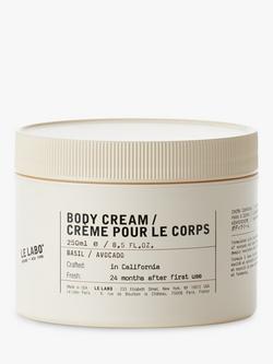 Le Labo Basil Body Cream, 250ml, 