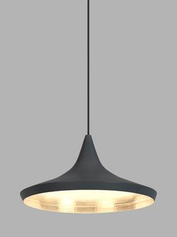 Tom Dixon Beat Wide LED Ceiling Light, Black, Black