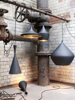 Tom Dixon Beat Wide LED Ceiling Light, Black - view 2, Black