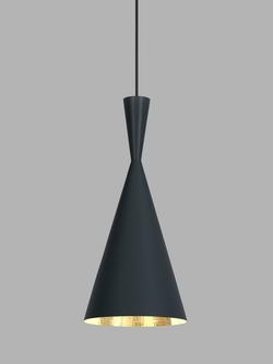 Tom Dixon Beat Tall LED Ceiling Light, Black