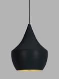 Tom Dixon Beat Fat LED Ceiling Light, Black