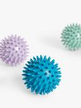 John Lewis Spikey Massage Balls, Set of 3