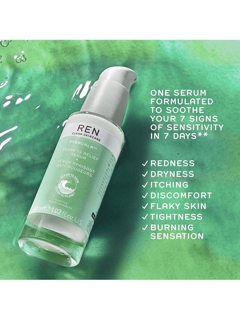 REN Clean Skincare top • Evercalm Redness Relief Face Serum (1.02 fl oz)