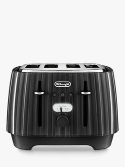 De'Longhi Ballerina 4-Slice Toaster, Black
