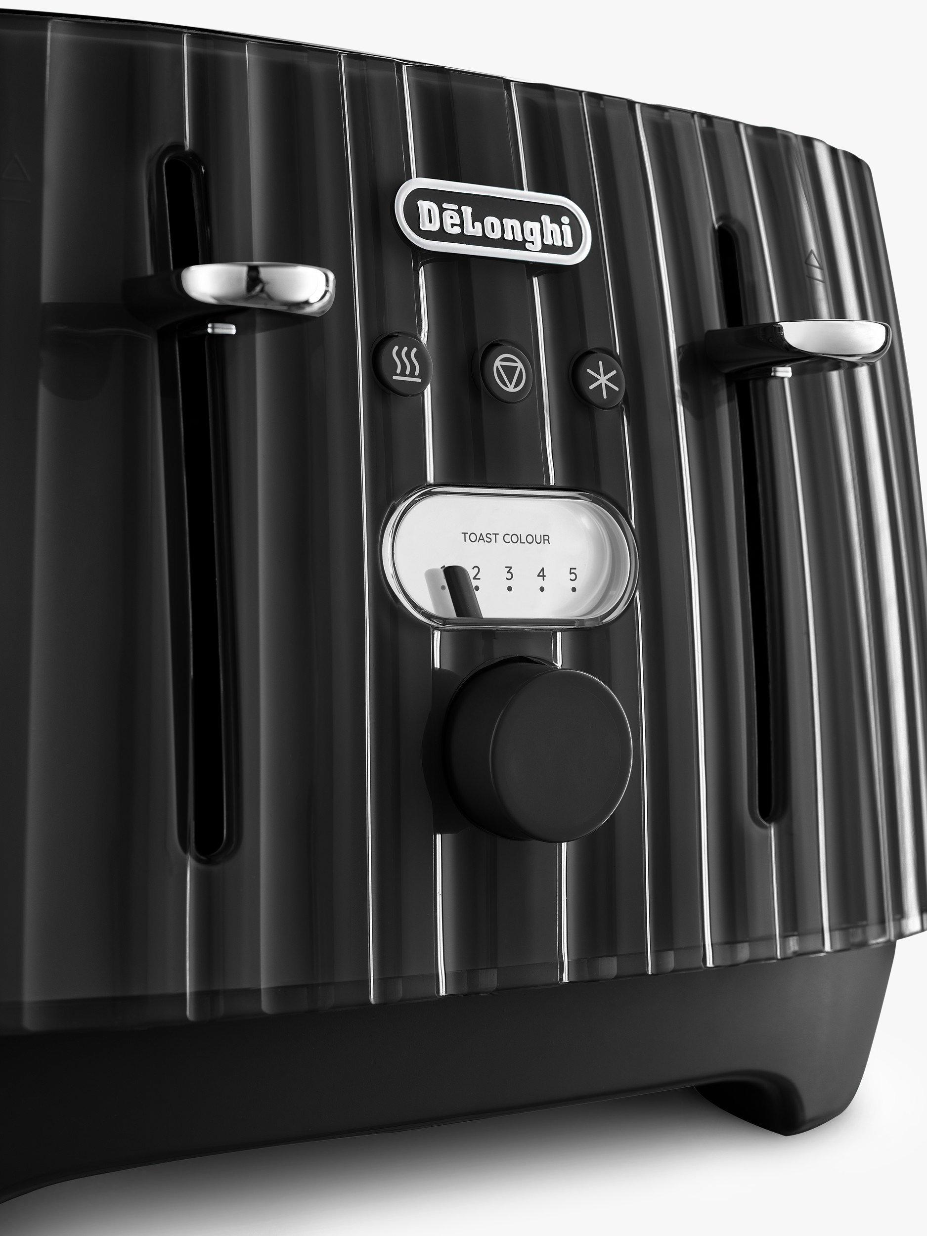 De Longhi Ballerina 4 Slice Toaster Black