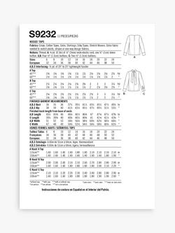 Simplicity Misses' Blouse Sewing Pattern S9232 - view 2, 