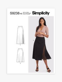 Simplicity Misses' Wrap Skirt Sewing Pattern, S9238, H5