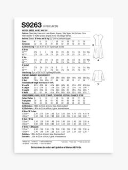 Simplicity Misses' Dress, Jacket and Top Sewing Pattern, S9263 - view 2, 