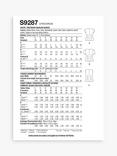 Simplicity Misses' Loose Fitting Blouse Sewing Pattern, S9287