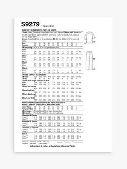 Simplicity Men's & Boys' Relaxed Shirt, Pull On Trousers and Shorts Sewing Pattern, S9279 - view 2, 
