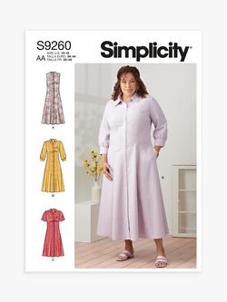 Simplicity Misses' Plus Size Sewing Pattern, S9260, 