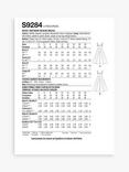 Simplicity Misses' flared Dress Sewing Pattern, S9284