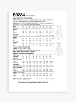 Simplicity Misses' flared Dress Sewing Pattern, S9284 - view 2, 