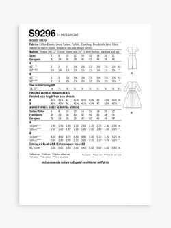 Simplicity Misses' Fitted and Flared Dress Sewing Pattern, S9296 - view 2, 