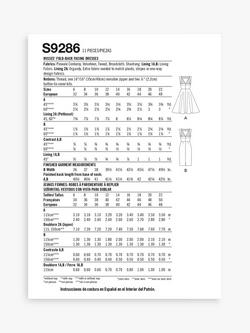 Simplicity Misses' Sleeveless Dress Sewing Pattern, S9286 - view 2, 