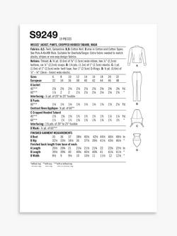 Simplicity Costume Cosplay Outfit Sewing Pattern, S9249 - view 2, 