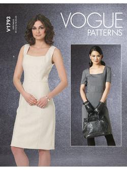 Vogue Misses' Fitted Dress Sewing Pattern V1793, 