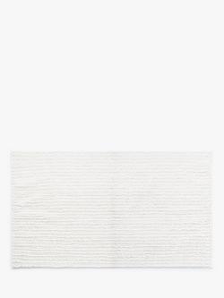 John Lewis Recycled Polyester Quick Dry Bobble Bat Mat, Extra Large, White