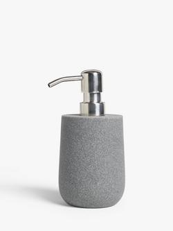 John Lewis Drift Soap Pump, Grey