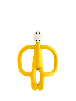 Matchstick Monkey Teething Toy and Gel Applicator - view 2, Yellow
