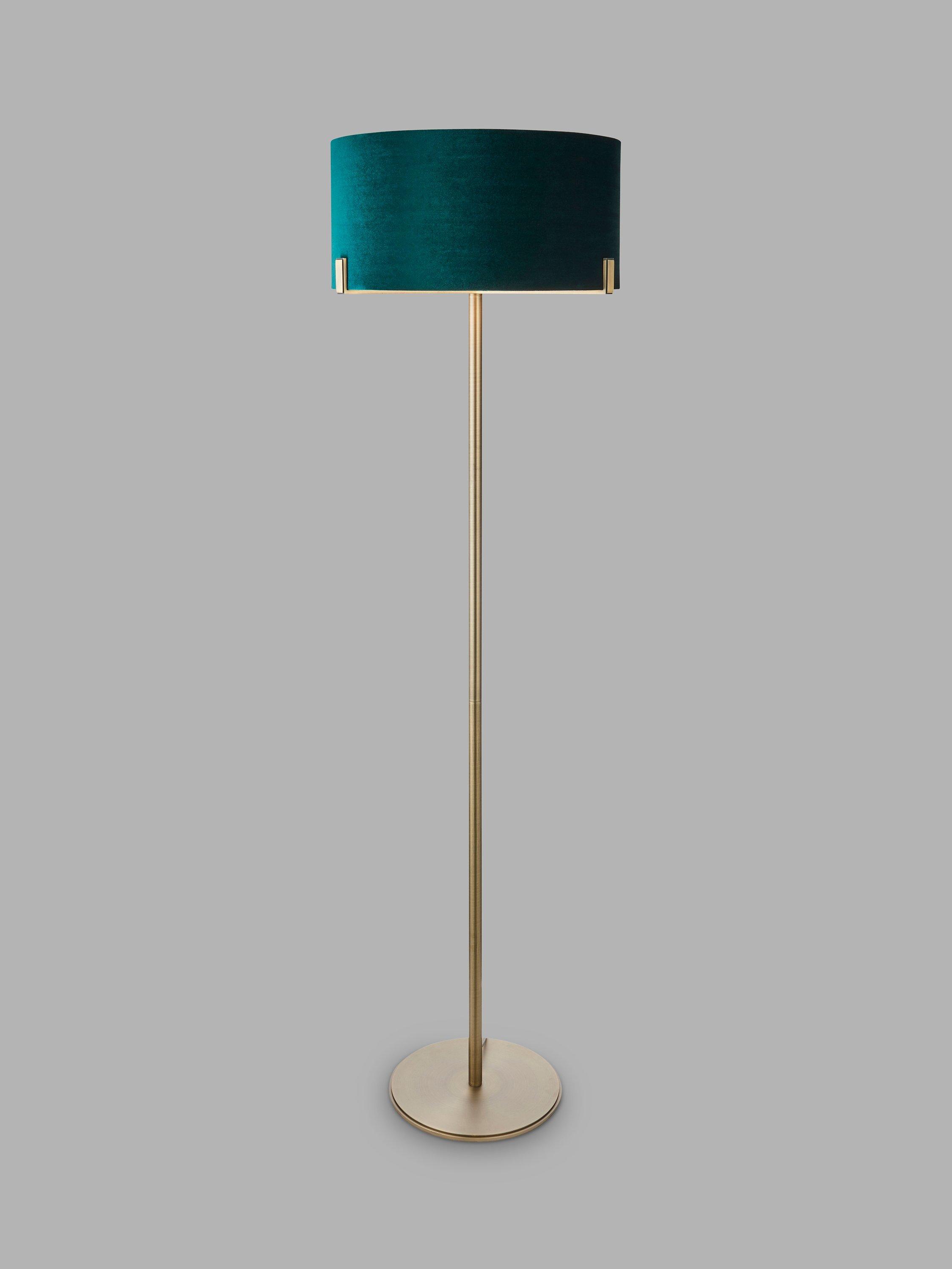 Bay Lighting Wimbledon Floor Lamp, Antique Brass
