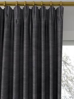 Designers Guild Pampas Made to Measure Curtains or Roman Blind, Steel - view 2, Steel