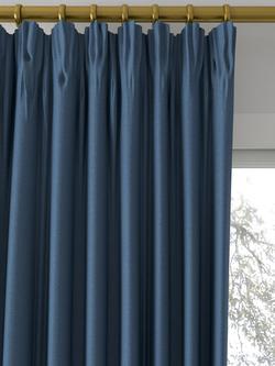 Designers Guild Madrid Made to Measure Curtains or Roman Blind, Ocean - view 2, Ocean