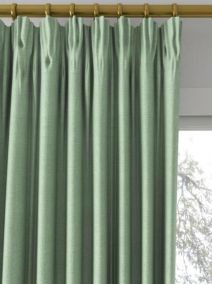Sanderson Tuscany II Made to Measure Curtains or Roman Blind, Silver Mint - view 2, Silver Mint