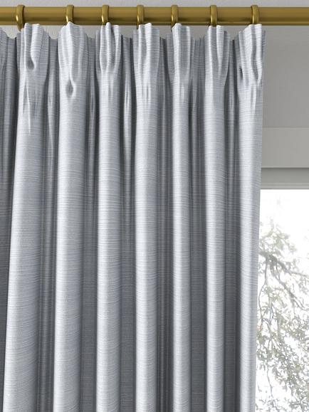 Designers Guild Pampas Made to Measure Curtains or Roman Blind, Cloud - view 2, Cloud