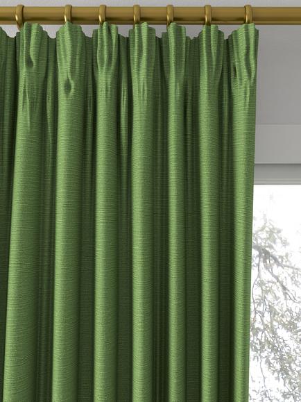 Designers Guild Pampas Made to Measure Curtains or Roman Blind, Peridot - view 2, Peridot